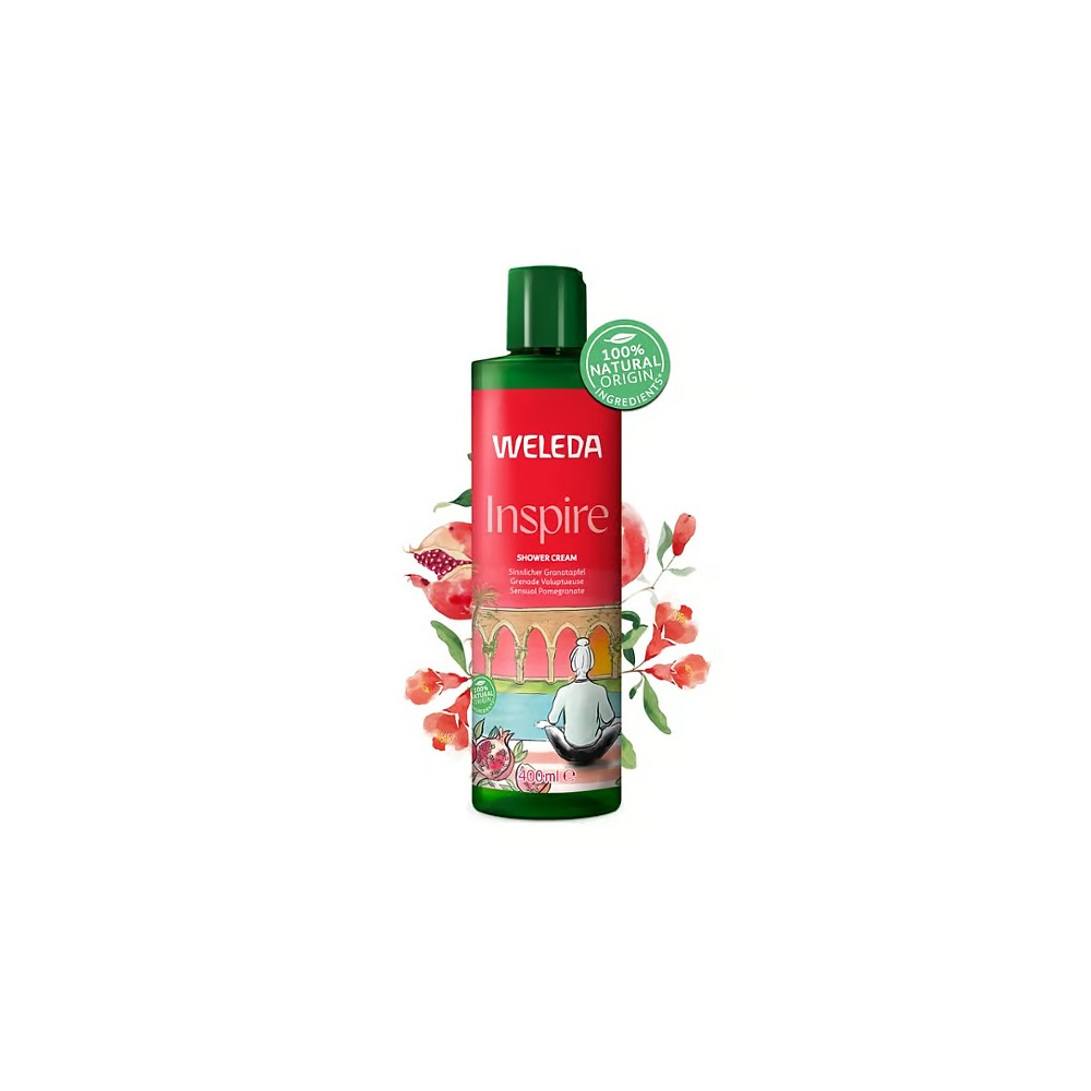 Comprar online WELEDA GEL DUCHA INSPIRE GRANADA 400 ML - Coliseum