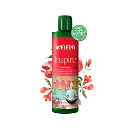 Comprar online WELEDA GEL DUCHA INSPIRE GRANADA 400 ML - Coliseum