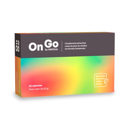 Comprar ONGO PROANTRO ANTRODIA CAMPHORATA 60 CAP AMCLINIC online