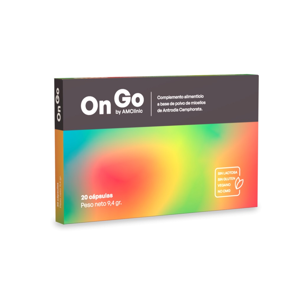 Comprar ONGO PROANTRO ANTRODIA CAMPHORATA 20 CAP AMCLINIC online
