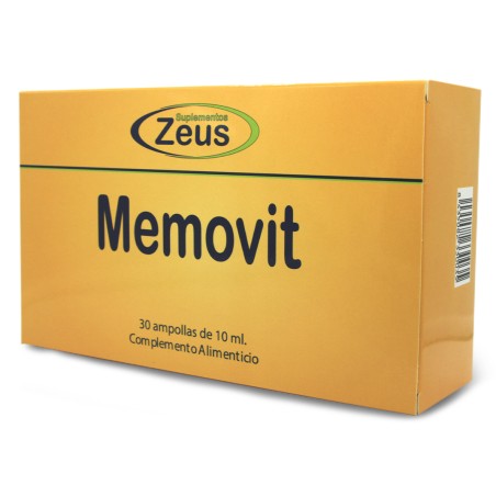 Comprar online MEMOVIT 30 AMP ZEUS - Farmacia Coliseum