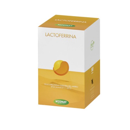 Comprar online LACTOFERRINA 90 CAP MEDNAT - Farmacia Coliseum