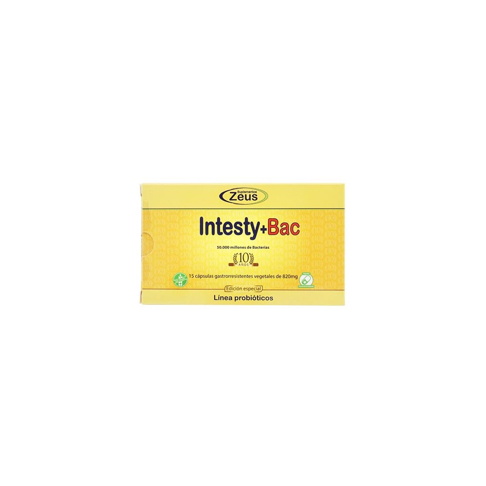Comprar online INTESTY+BAC 15 CAP ZEUS  - Farmacia Coliseum