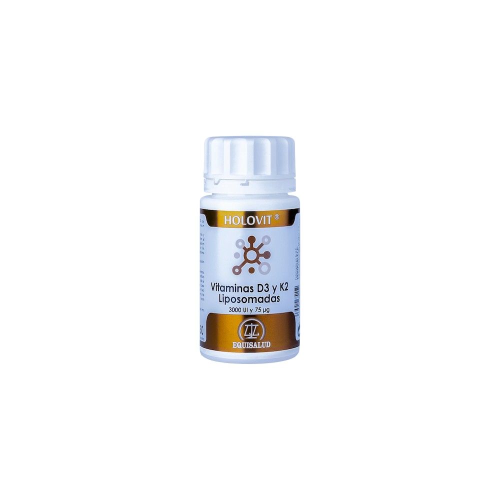 Comprar HOLOVIT D3 3000 UI K2 75MCG 50 CAP EQUISALUD online - Coliseum