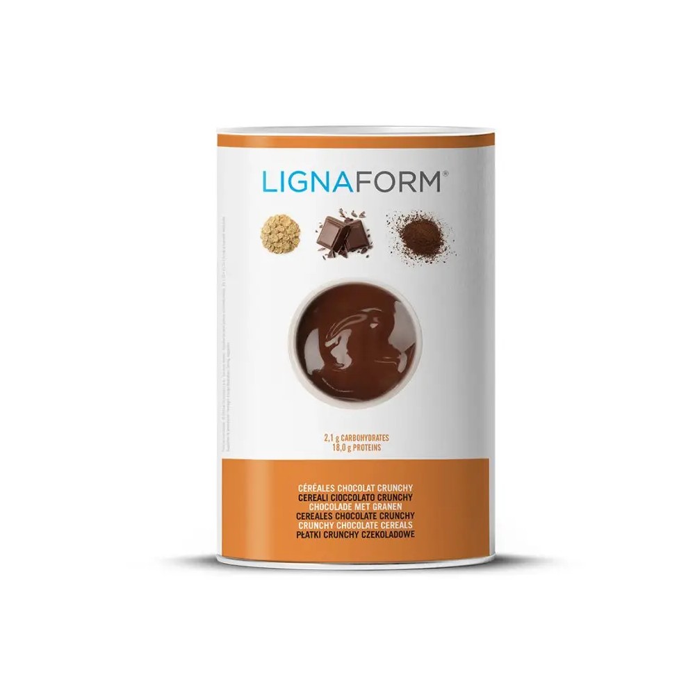 Comprar BATIDO CEREALES DE CHOCOLATE CRUJIENTE 400G LINGNAFORM - Farmacia Coliseum