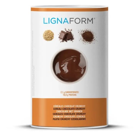 Comprar BATIDO CEREALES DE CHOCOLATE CRUJIENTE 400G LINGNAFORM - Farmacia Coliseum