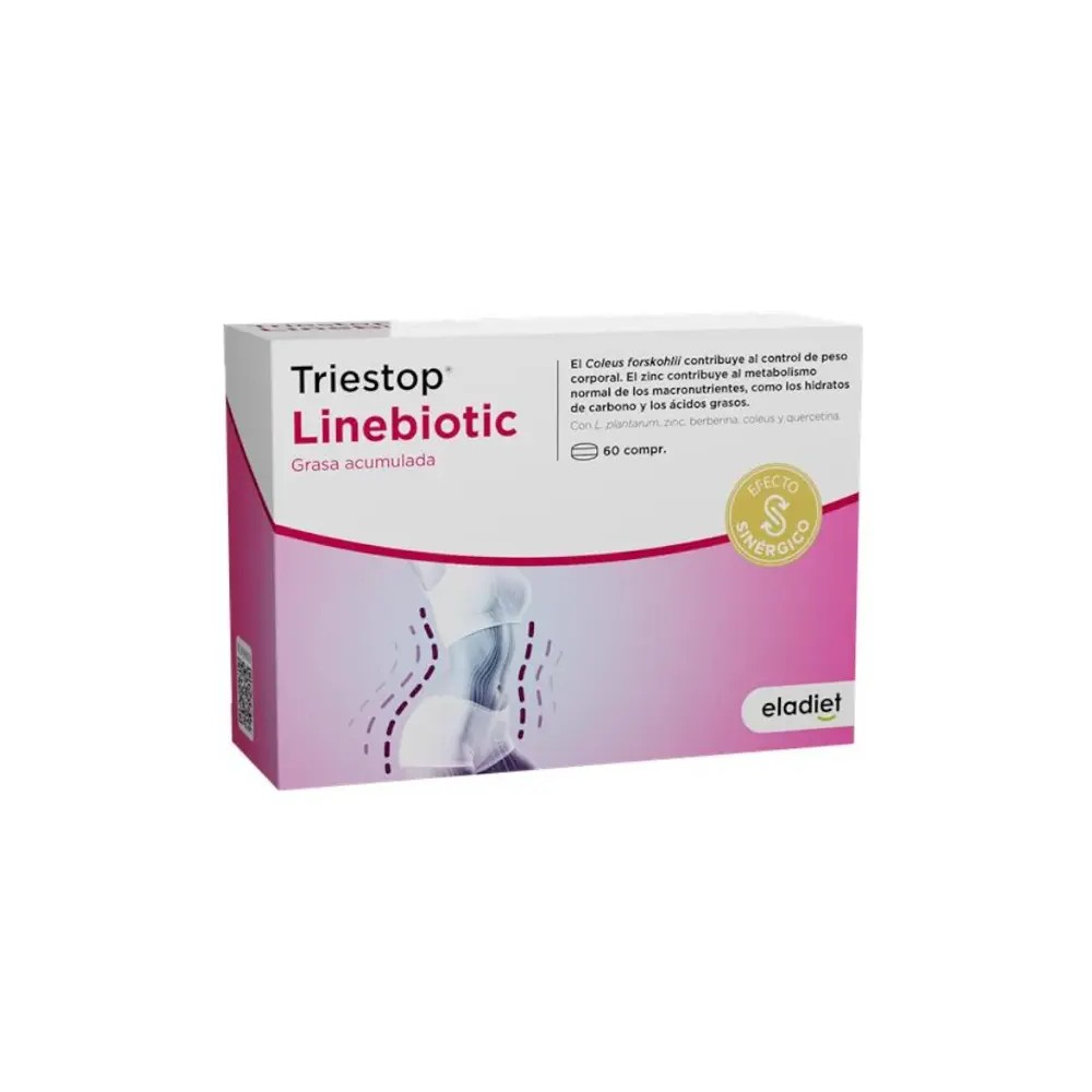 Comprar TRIESTOP LINEBIOTIC 60 COMP ELADIET online - Farmacia Coliseum