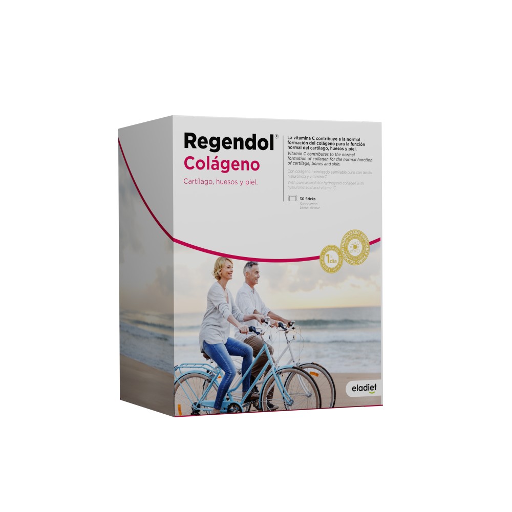 Comprar online REGENDOL COLAGENO SABOR LIMON 30 SOBRES  ELADIET