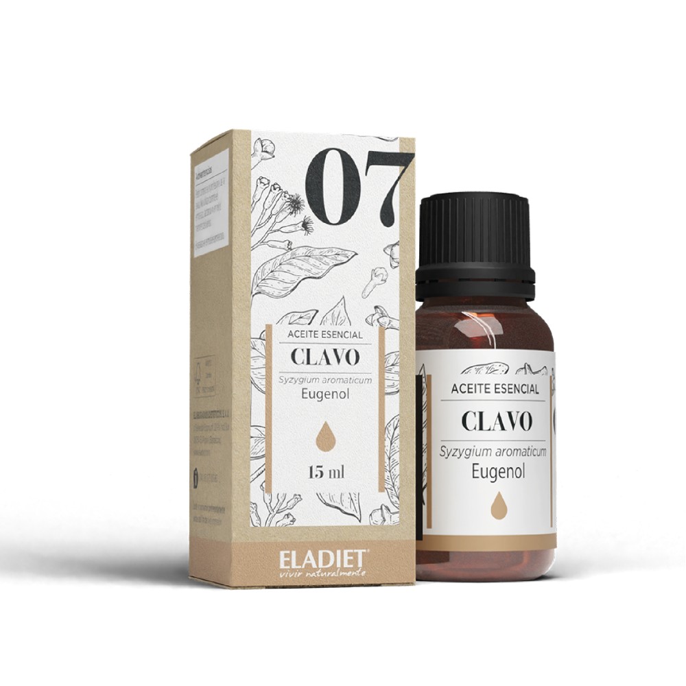 Comprar online CLAVO OE BIO 15 ML ELADIET - Farmacia Coliseum