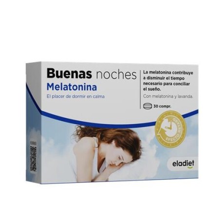 Comprar online BUENAS NOCHES MELATONINA 30 COMP ELADIET - Coliseum