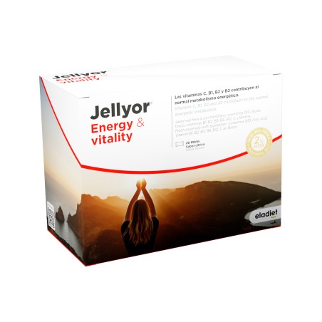 Comprar online JELLYOR ENERGIA VITALIDAD 20 STICKS ELADIET - Coliseum