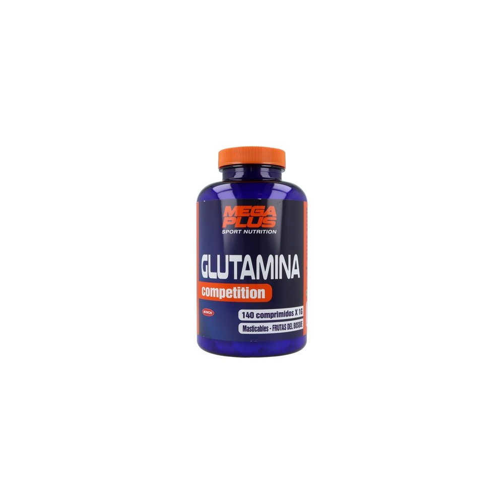 GLUTAMINA MASTICABLE 140 COMP COMPETITION MEGAPLUS ARTESANIA AGRICOLA