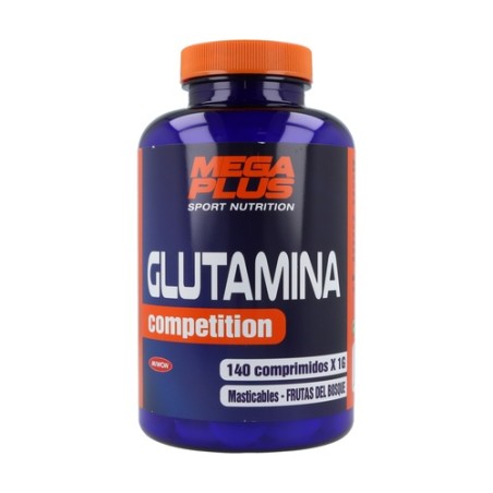GLUTAMINA MASTICABLE 140 COMP COMPETITION MEGAPLUS ARTESANIA AGRICOLA