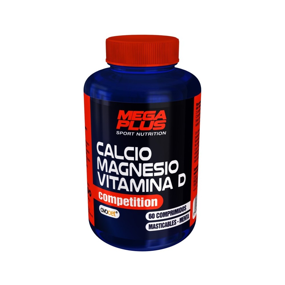CALCIO MAGNESIO VITAMINA D 60 COMP COMPETITION MEGAPLUS