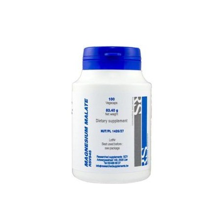 Comprar online MAGNESIUM MALAAT (MAGNESIO MALATO) 100 CAP NUTRINED - Farmacia Coliseum