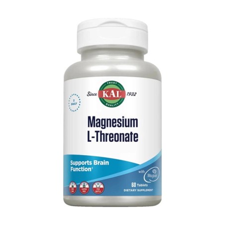 Comprar online MAGNESIO L-TREONATO 60 TABLETAS KAL - Farmacia Coliseum