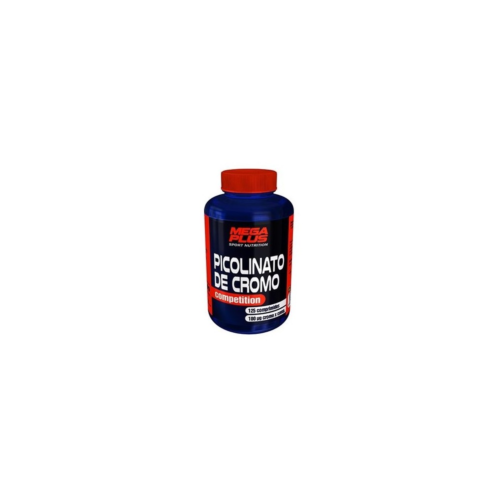 Comprar PICOLINATO DE CROMO COMPETITION 100 MG 125 COMP MEGAPLUS