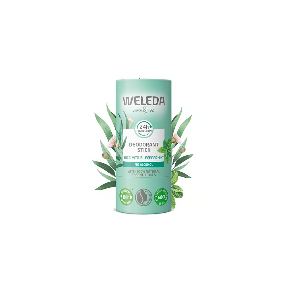 Comprar online WELEDA STICK DESODORANTE BIO EUCALIPTO MENTA 24H 50GR