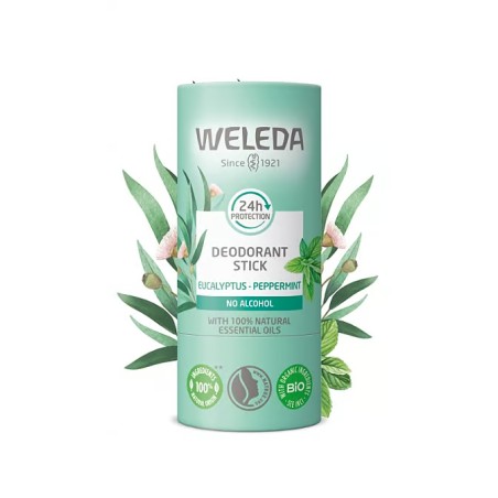 Comprar online WELEDA STICK DESODORANTE BIO EUCALIPTO MENTA 24H 50GR