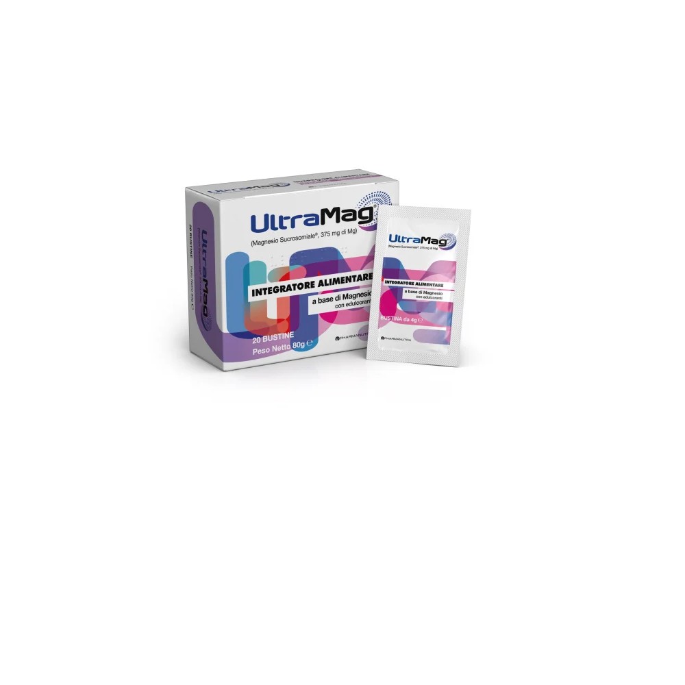 Comprar ULTRAMAG 20 SOBRES PHARMANUTRA online - Farmacia Coliseum