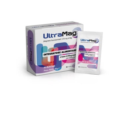 Comprar ULTRAMAG 20 SOBRES PHARMANUTRA online - Farmacia Coliseum