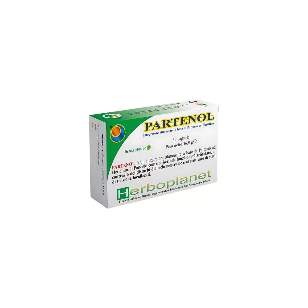 Comprar PARTENOL 30 CAP HERBOPLANET online - Farmacia Coliseum
