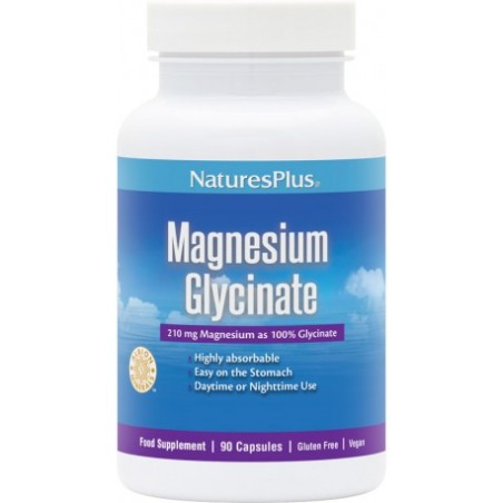 Comprar online MAGNESIO BISGLICINATO 90 CAP NATURES PLUS - Farmacia Coliseum