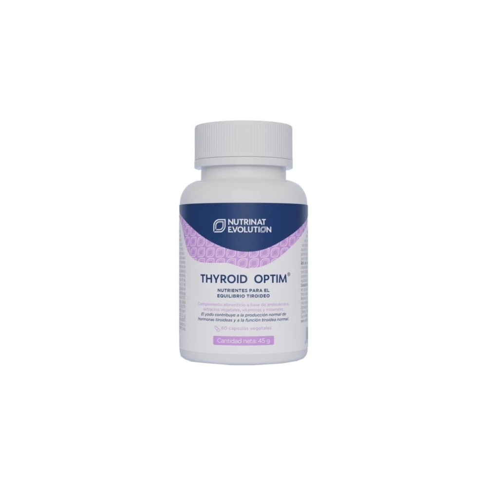 Comprar THYROID OPTIM 60 CAP NUTRINAT EVOLUTION online - Coliseum
