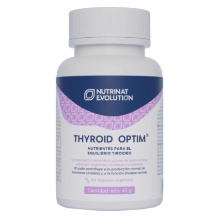 Comprar THYROID OPTIM 60 CAP NUTRINAT EVOLUTION online - Coliseum