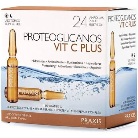 Comprar PROTEOGLICANOS VIT C PLUS 24 AMP 2ML PRAXIS online
