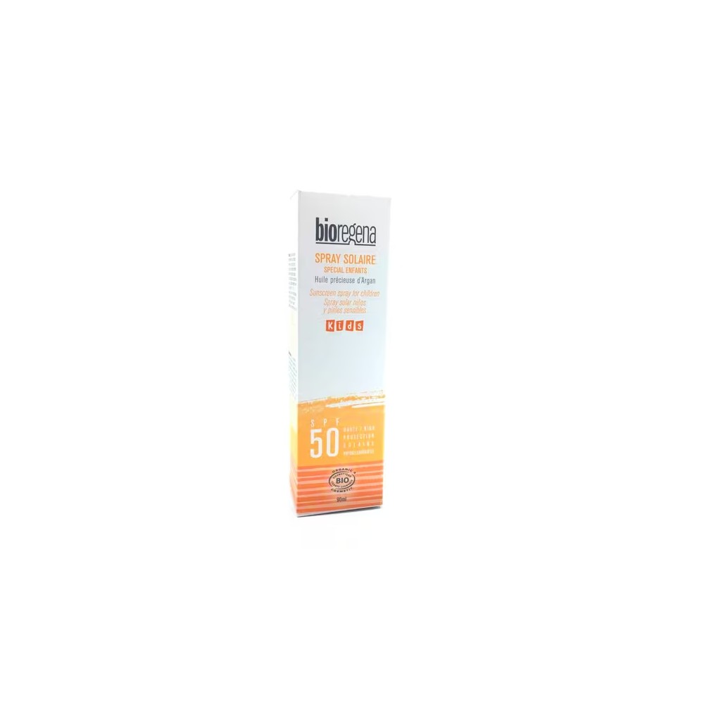 Comprar BIOREGENA SPRAY SOLAR NIÑOS SPF50 HIPOALEGENICO BIOREGENA 90ML