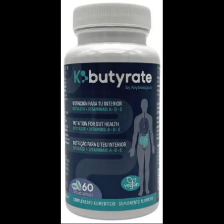 Comprar online KBUTYRATE 60 CAP KEYBIOLOGICAL - Farmacia Coliseum