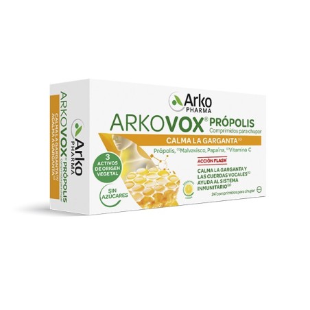 Comprar online ARKOVOX MIEL LIMON 24 PASTILLAS ARKOPHARMA