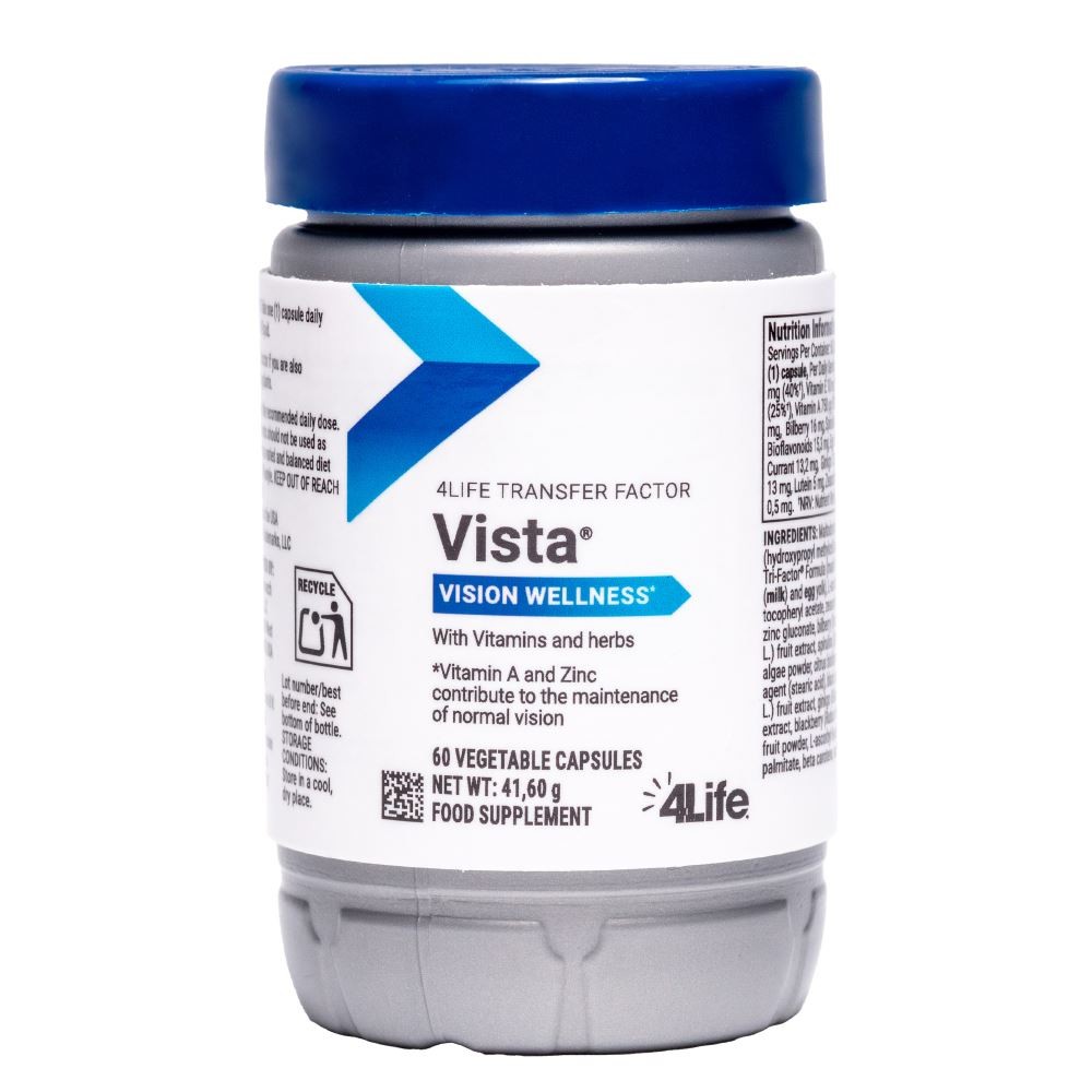 Comprar TRANSFER FACTOR VISTA 60 CAP 4 LIFE online - Farmacia Coliseum