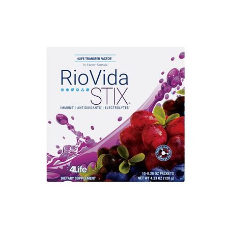 Comprar TRANSFER FACTOR RIOVIDA STIX 15 SOBRES POLVO 4 LIFE online - Farmacia Coliseum