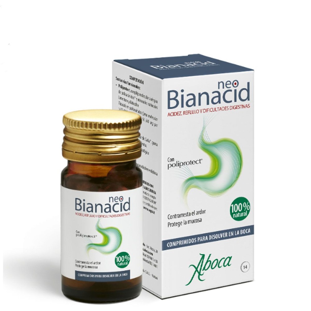 Comprar NEOBIANACID ACIDEZ REFLUJO 14 COMP MASTICABLES ABOCA online