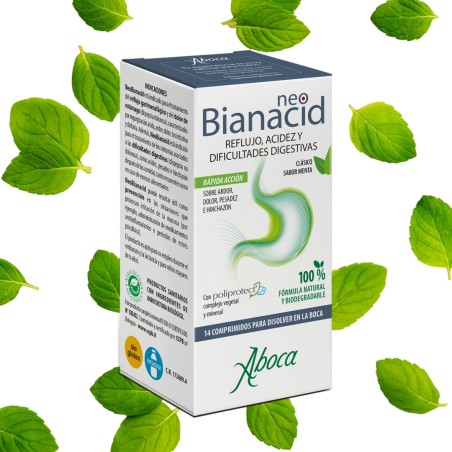 Comprar NEOBIANACID ACIDEZ REFLUJO 14 COMP MASTICABLES ABOCA online