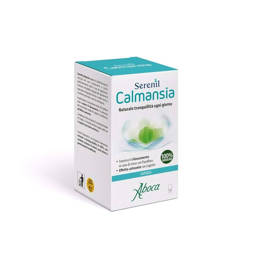 Comprar online SERENIL CALMANSIA 50 CAP ABOCA - Farmacia Coliseum