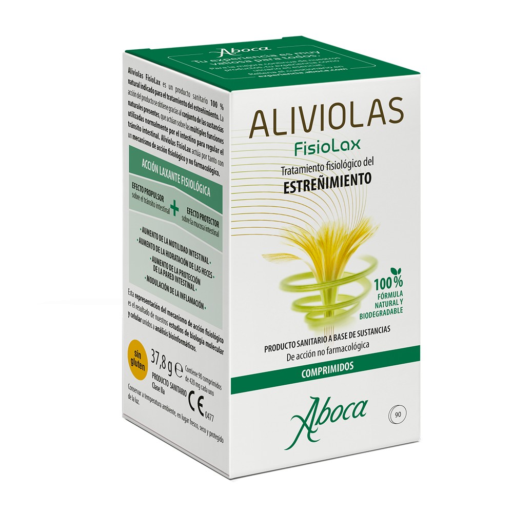 Comprar online ALIVIOLAS FISIOLAX 90 COMP ABOCA - Farmacia Coliseum