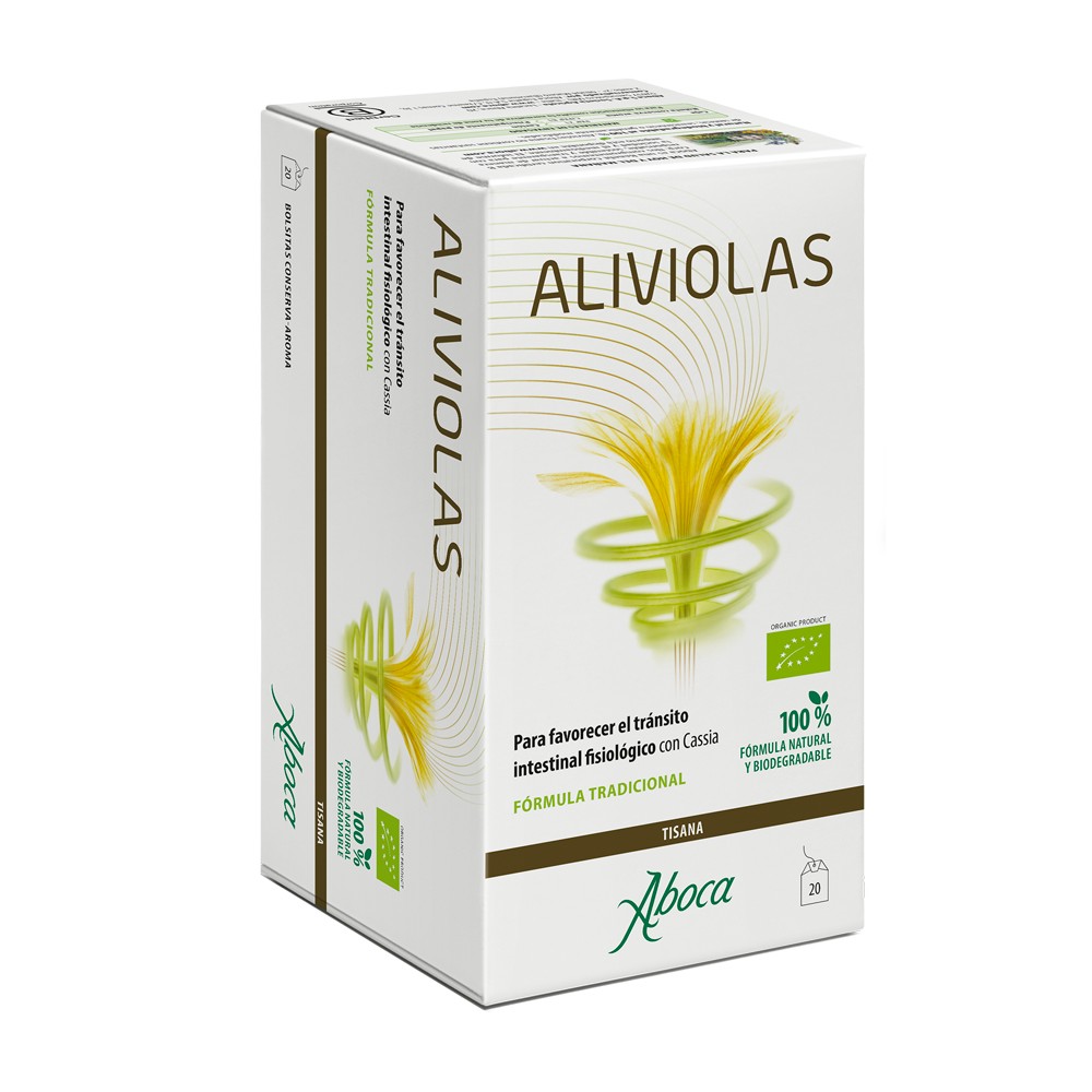 Comprar online ALIVIOLAS BIO TISANA 20 BOLSITAS ABOCA
