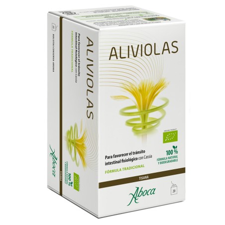 Comprar online ALIVIOLAS BIO TISANA 20 BOLSITAS ABOCA