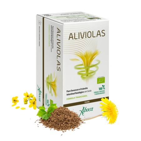 Comprar online ALIVIOLAS BIO TISANA 20 BOLSITAS ABOCA