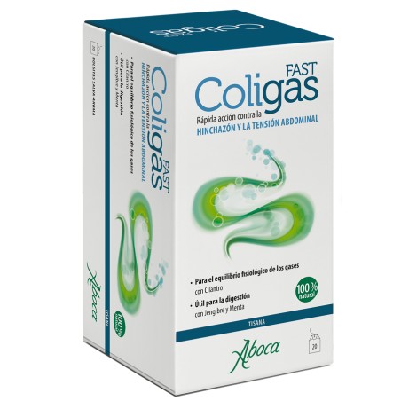 Comprar online COLIGAS FAST TISANA 20 BOLSITAS ABOCA