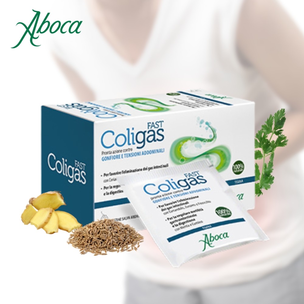 Comprar online COLIGAS FAST TISANA 20 BOLSITAS ABOCA
