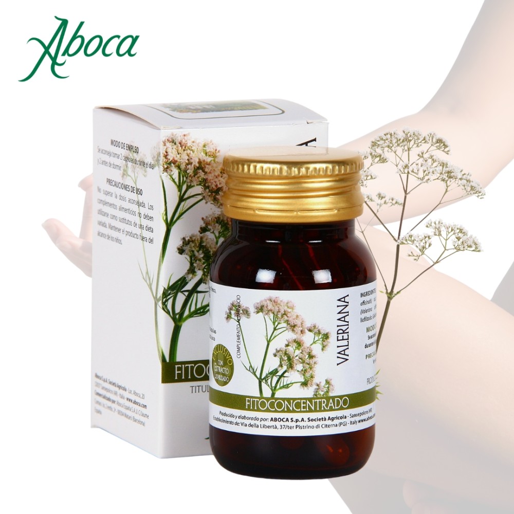 Comprar online FITOCONCENTRADO VALERIANA 50 CAP ABOCA