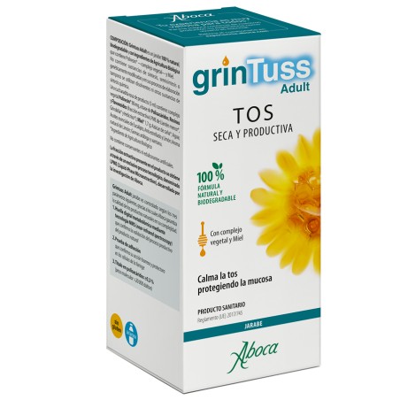 Comprar online GRINTUSS ADULT JARABE 180CC ABOCA