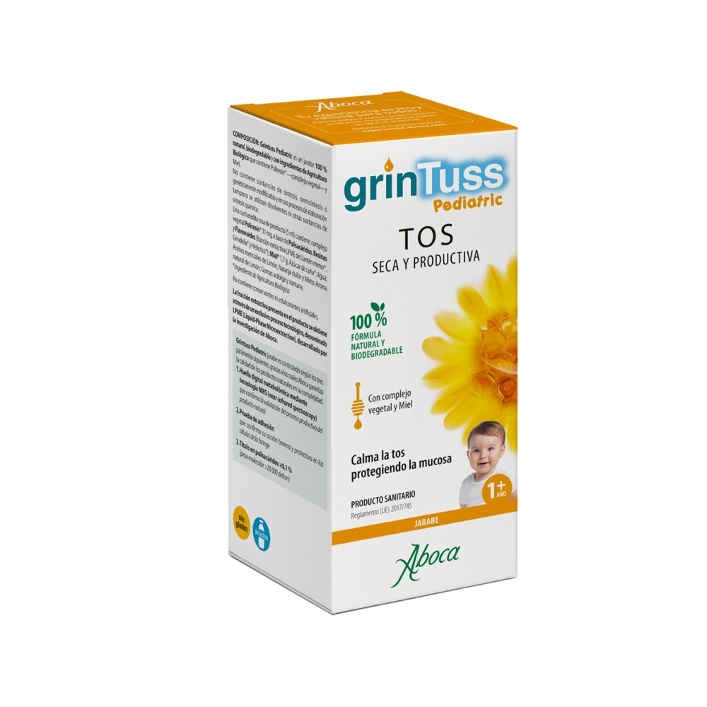 Comprar GRINTUSS PEDIATRIC JARABE 180CC ABOCA online