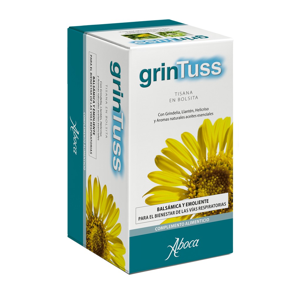 Comprar online GRINTUSS TISANA 20 BOLSITAS ABOCA