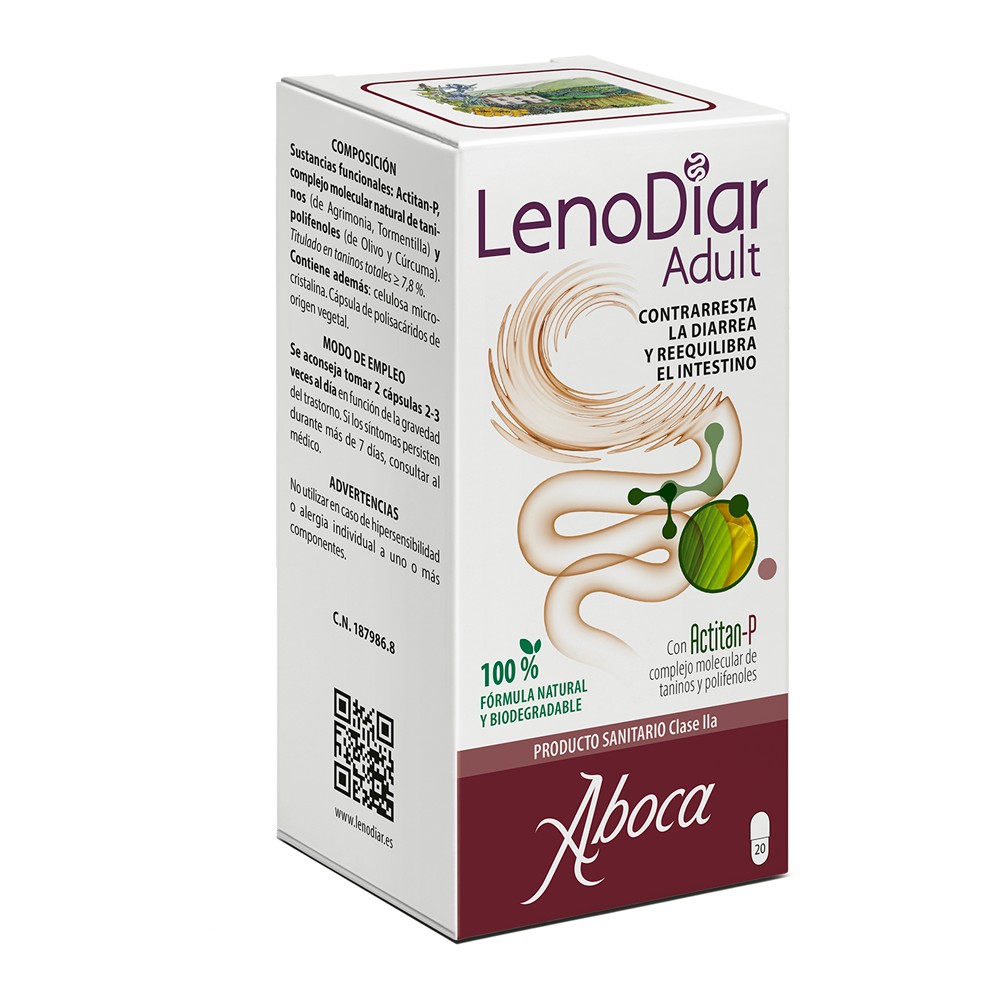 Comprar online LENODIAR ADULT 20 CAP ABOCA