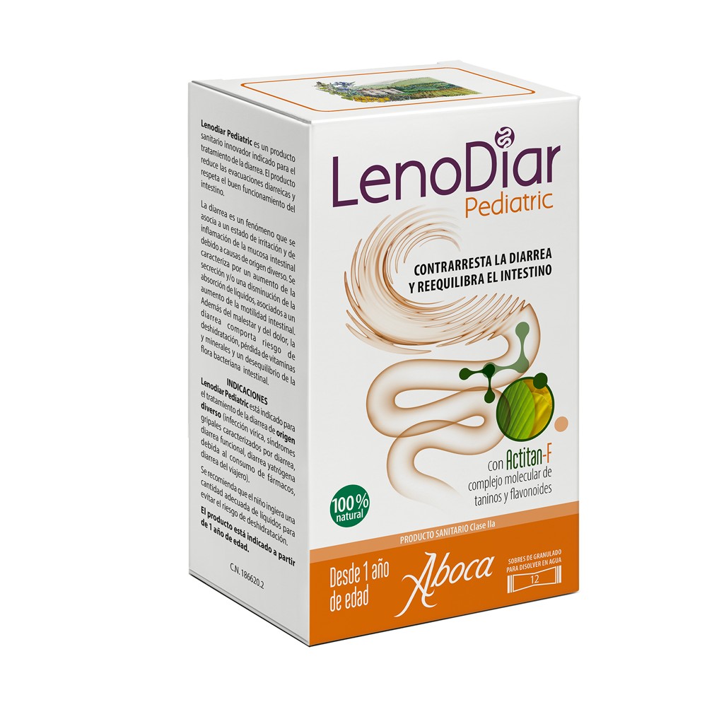 Comprar LENODIAR PEDIATRIC 12 SOBRES DE GRANULADO ABOCA online